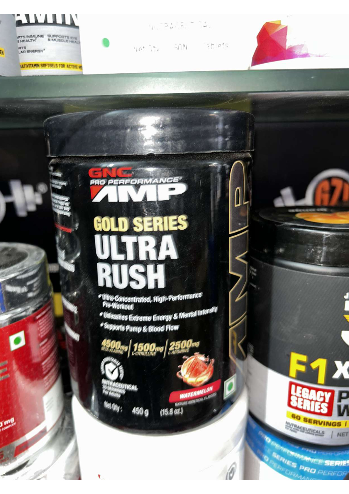 GNC AMP Gold Ultra Rush